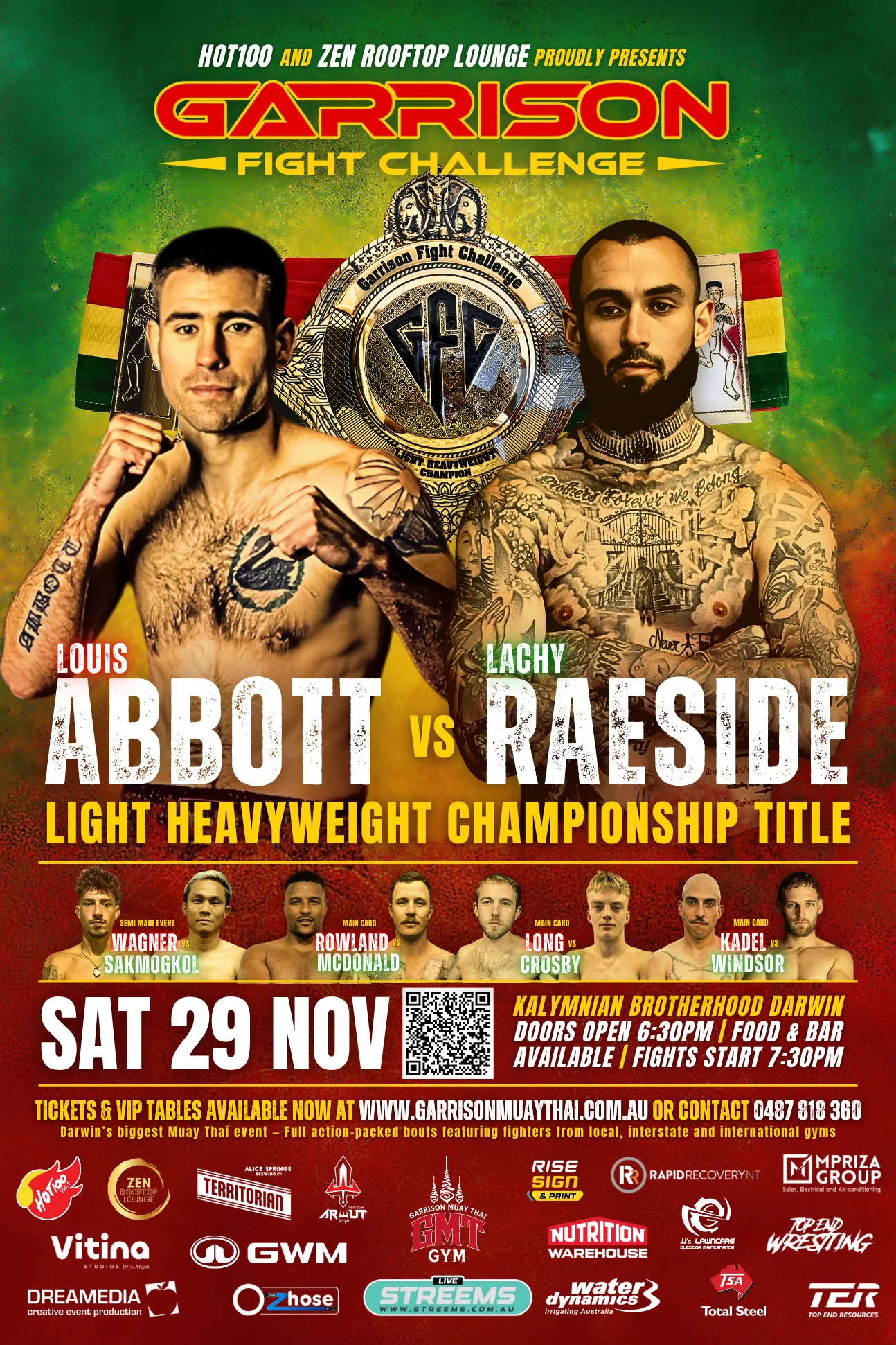 Main Poster (414 x 621 px) Prabsuek vs Aaron Clarke | Live